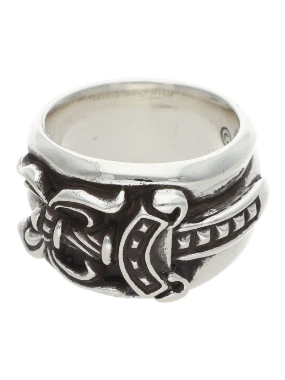 Chrome Hearts Dagger Silver Ring